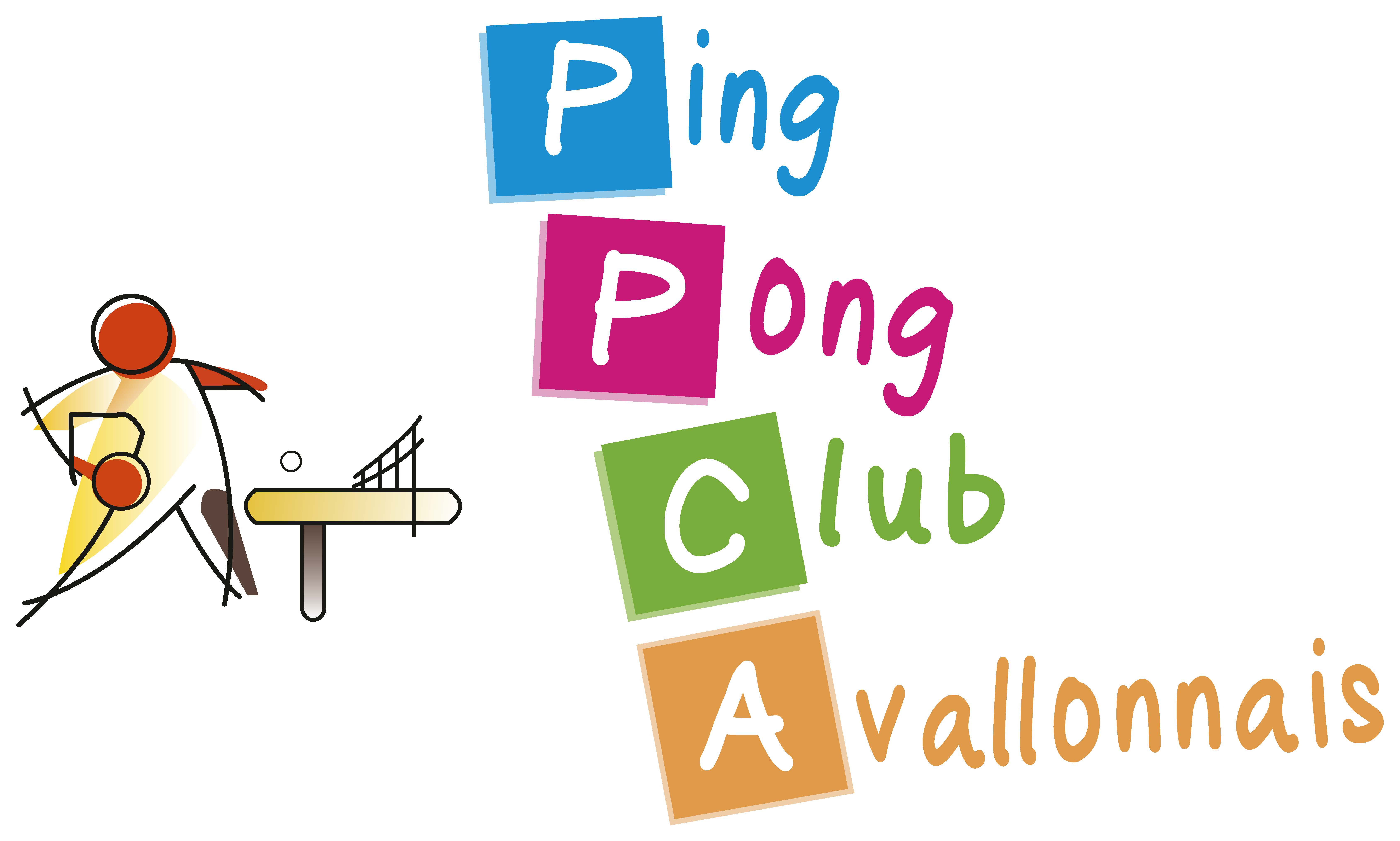 Logo PING PONG CLUB AVALLONNAIS