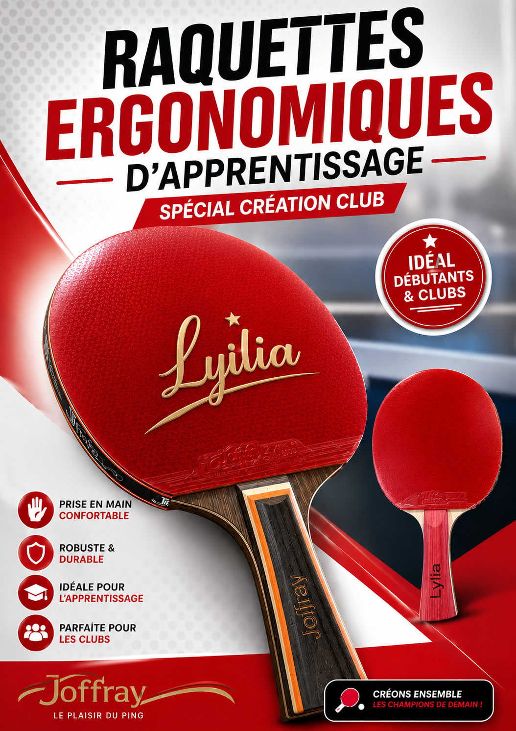 RAQUETTE PEDAGOGIQUE INITIATION CLUB